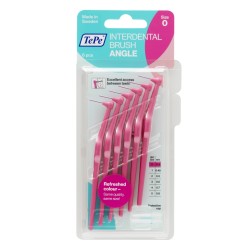 TePe - 0.4 MM Angle Arayüz Fırçası PEMBE