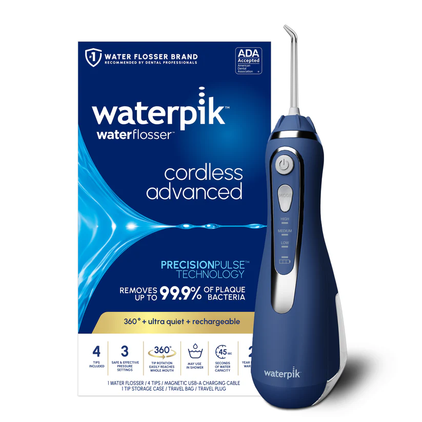 Waterpik - WATERPİK WP 563 CORDLESS ADVANCED BLUE